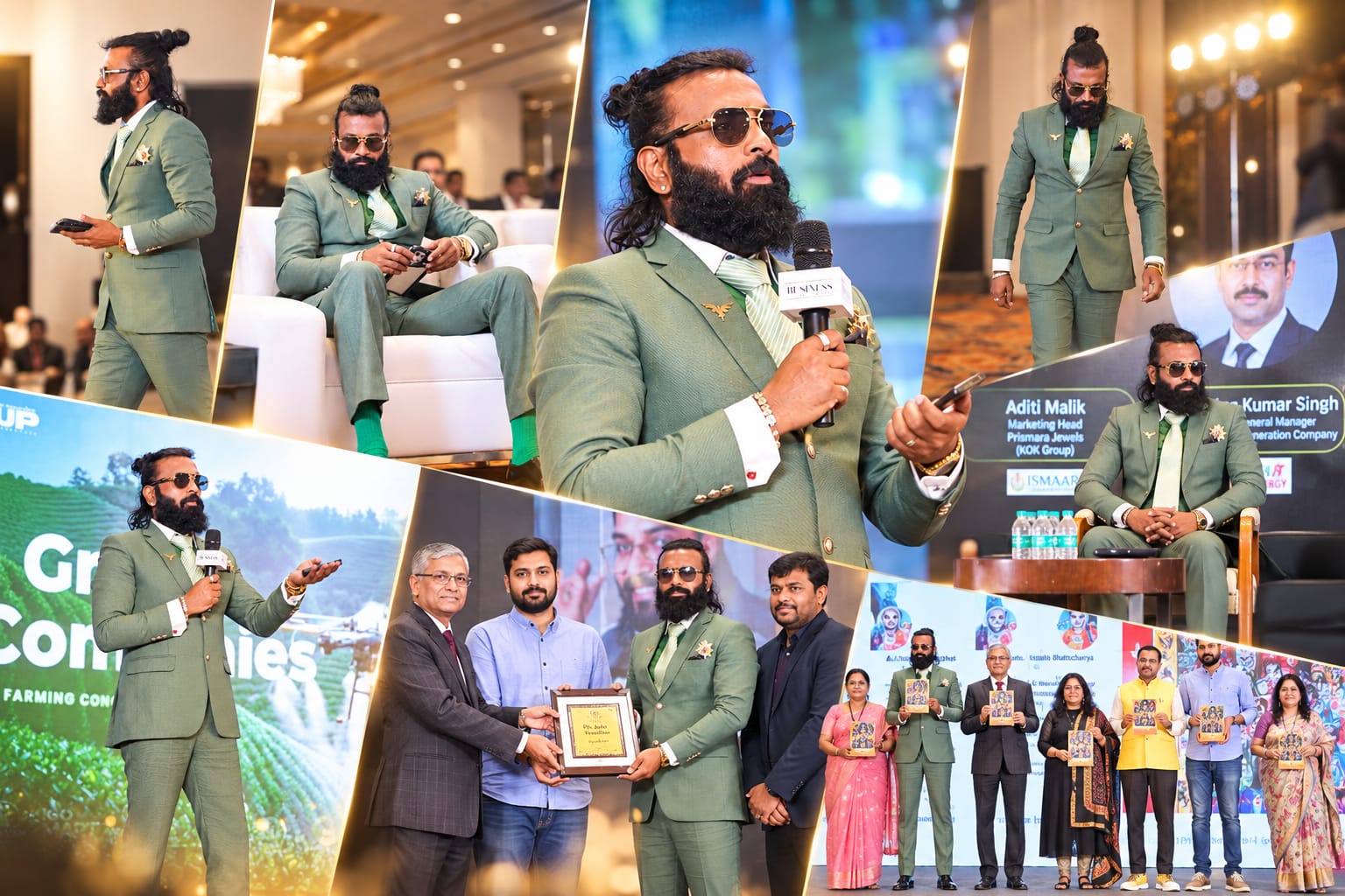 Dr. John Yesudhas Honoured as India’s Best Visionary Leader in Agriculture at Global Leadership Summit 2026